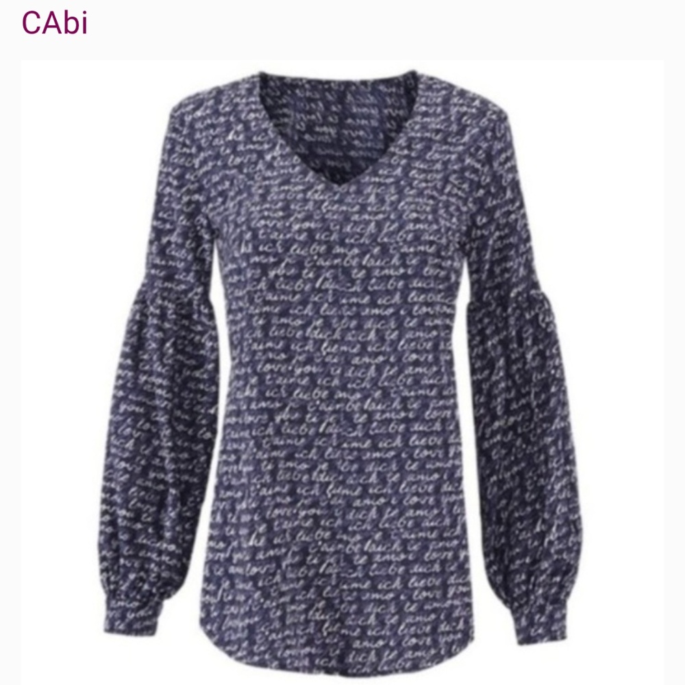 🎃Cabi Love Balloon Sleeve Blouse
